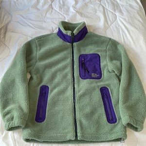 Sage Green Sherpa vest (Patagonia style)